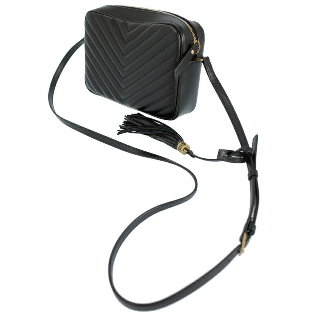 Saint Laurent Quilted Matelasse Paris Lou Camera Chain Shoulder Bag - Picture 2 of 5